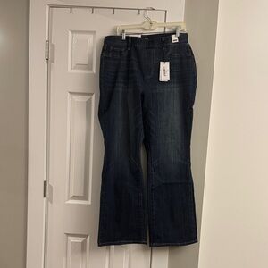 Judy Blue Dark Wash Flare Jeans Size 16W